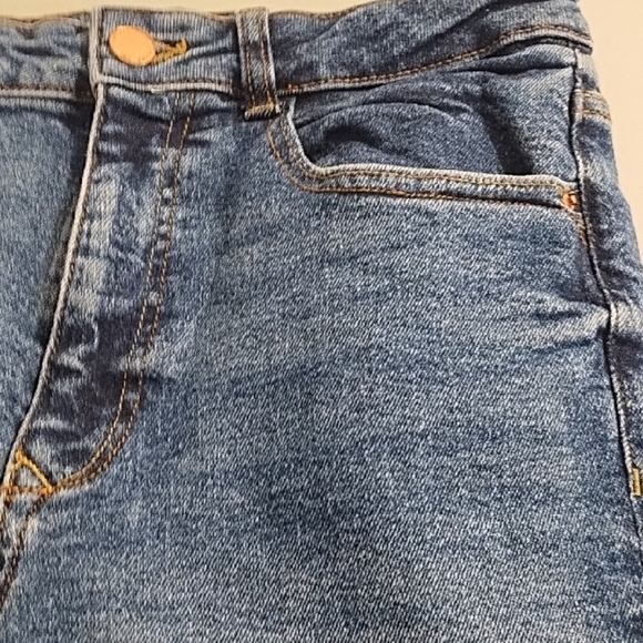 5 Pocket Cotton Stretch Denim Jeans High Rise - Picture 8 of 16